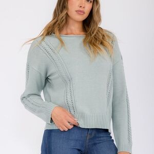 Women's Light Blue Sweater